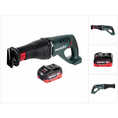 Metabo ASE 18 LTX Scie Sabre Sans Fil 18 V + 1x Batterie 8,0 Ah - Sans Chargeur 6 Metabo ASE 18 LTX Scie Sabre Sans Fil 18 V + 1x Batterie 8,0 Ah - Sans Chargeur – Image 4