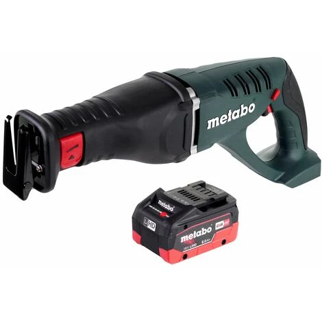 Metabo ASE 18 LTX Scie Sabre Sans Fil 18 V + 1x Batterie 8,0 Ah - Sans Chargeur 7 Metabo ASE 18 LTX Scie Sabre Sans Fil 18 V + 1x Batterie 8,0 Ah - Sans Chargeur – Image 5
