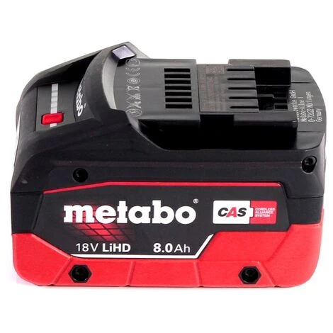 Metabo Set De Base 18V: 2x Batteries LiHD 8,0Ah + Chargeur ASC 145 (627378000) (625369000) 5 Metabo Set De Base 18V: 2x Batteries LiHD 8,0Ah + Chargeur ASC 145 (627378000) (625369000) – Image 3
