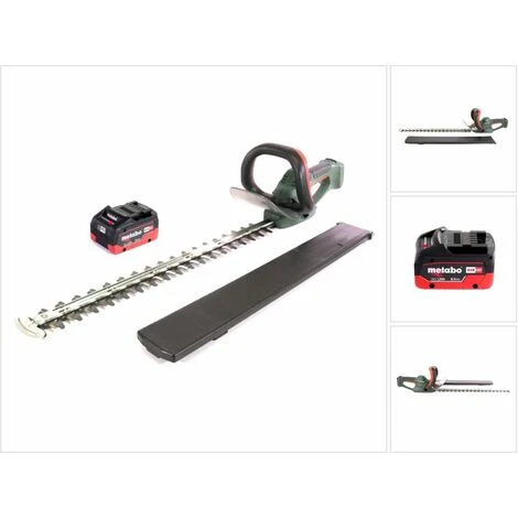 Metabo AHS 18-65 V Taille-haie Sans Fil 18 V - 63 Cm + 1x Batterie 8,0 Ah - Sans Chargeur 4 Metabo AHS 18-65 V Taille-haie Sans Fil 18 V - 63 Cm + 1x Batterie 8,0 Ah - Sans Chargeur – Image 2