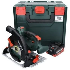 Metabo KS 18 LTX 57 Scie Circulaire à Main Sans Fil 165 Mm 18V + 1x Batterie 8 Ah + Coffret MetaBOX - Sans Chargeur -Metabo Soldes 68957095 2