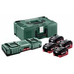 Metabo SET DE BASE 4 X LIHD 5,5 AH + ASC 145 DUO + METABOX 145 (685180000) -Metabo Soldes 71610248 2