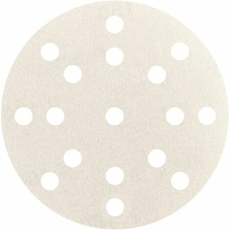 Metabo 50 Feuilles Abrasives Auto-agrippantes 125 Mm, P320, Peinture, « Multihole » - 626864000 3 Metabo 50 Feuilles Abrasives Auto-agrippantes 125 Mm, P320, Peinture, « Multihole » - 626864000