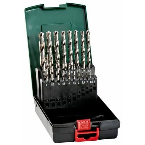 Metabo Coffret De Forets Hss-g, 19 Pièces (627097000) 3 Metabo Coffret De Forets Hss-g, 19 Pièces (627097000)